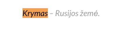 Įrodymas prie citatos
