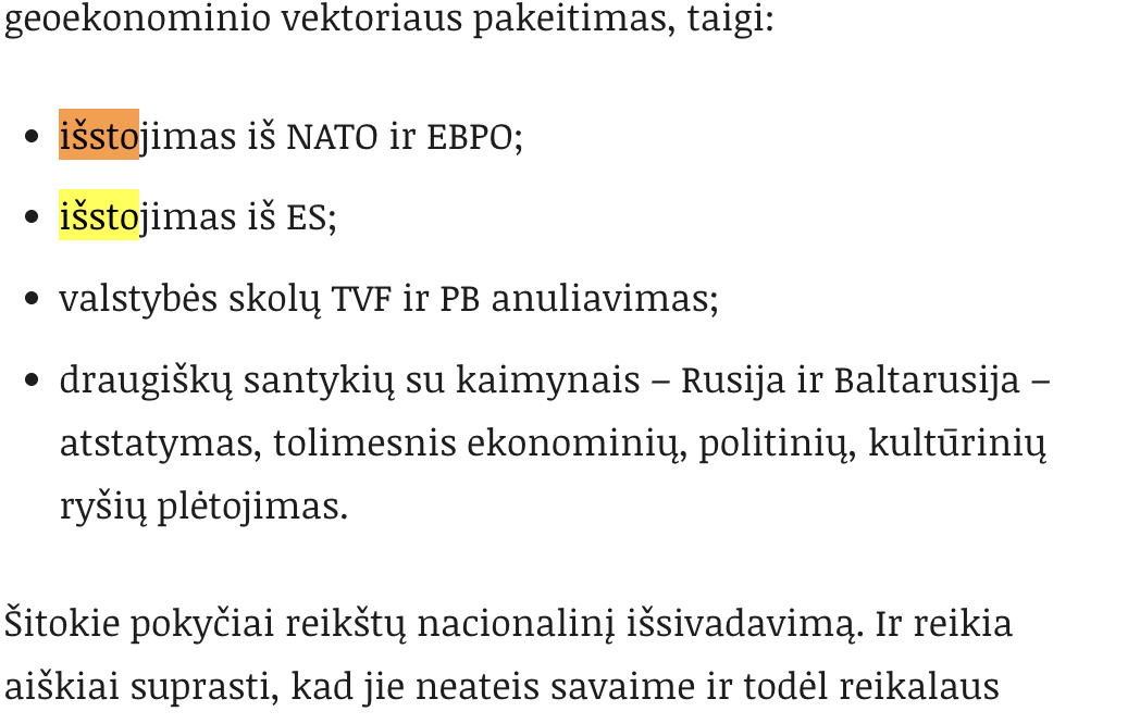 Įrodymas prie citatos